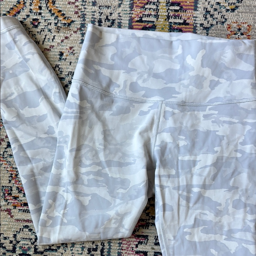 Gray Camouflage Leggings